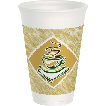 - Dart Cafe G 16 Ounce Foam Hot/Cold Cups, 1000ct