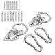 thumbnail image 3 of Kit De Suspensión De Techo De Acero Inoxidable, Soporte De Suspensión De Alta Dureza, Gancho Para Columpios De Hamaca De Yoga, 3 of 7