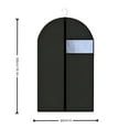 thumbnail image 2 of Heavy Duty Garment Storage Organizer with Clear Window and Zipper Closure for Home Wardrobe—Reusable Hanging Peva Insert for Room and Living Room Storage, 2 of 2
