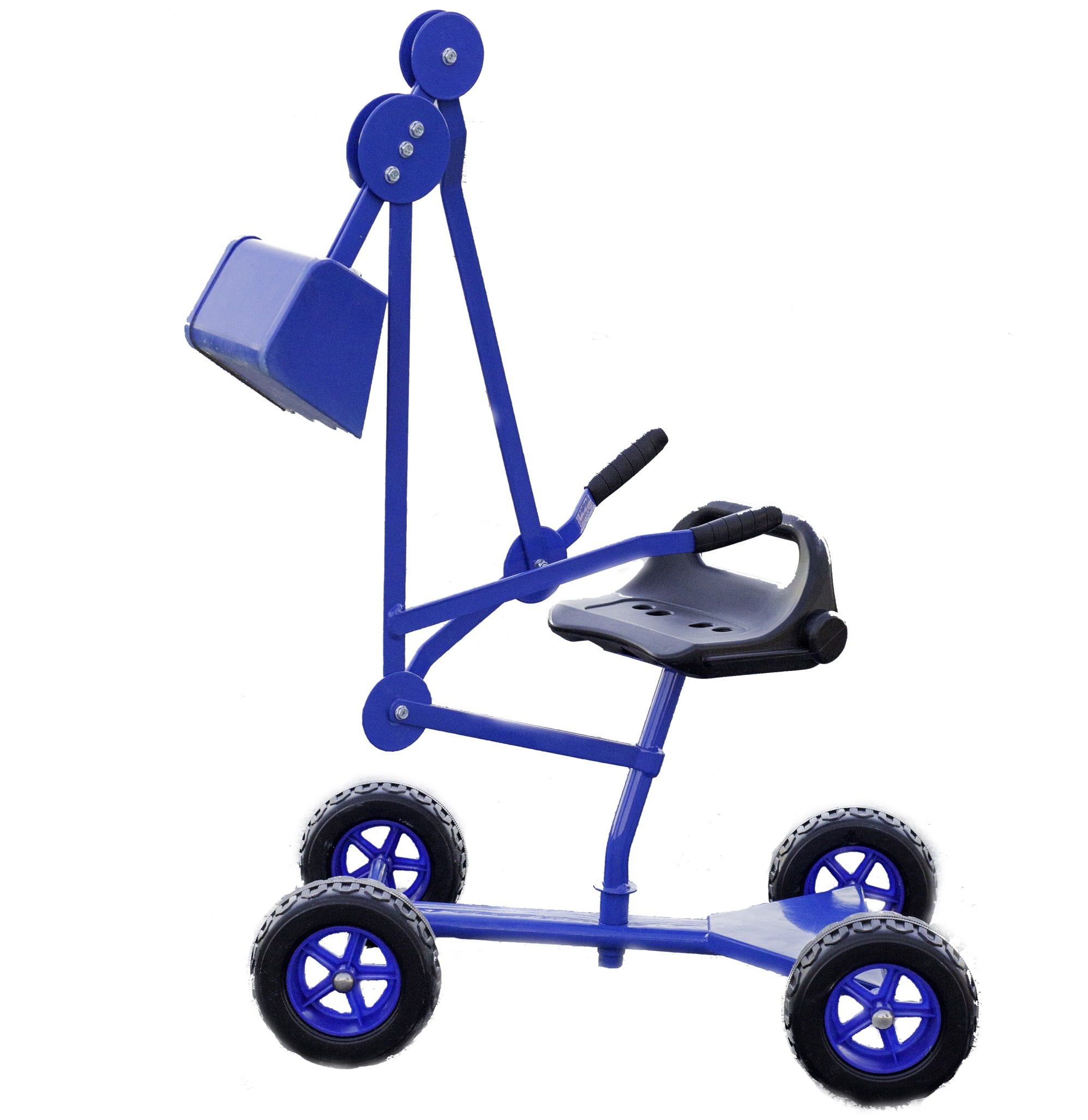 blue digger toy