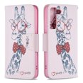 thumbnail image 2 of Feishell for Samsung Galaxy S23 FE (6.4 inch) Case,Fashion Painted Pattern PU Leather Shockproof Magnetic Clasp Flip Cover with Card Slots Kickstand Wallet Phone Case,E-Deer, 2 of 8