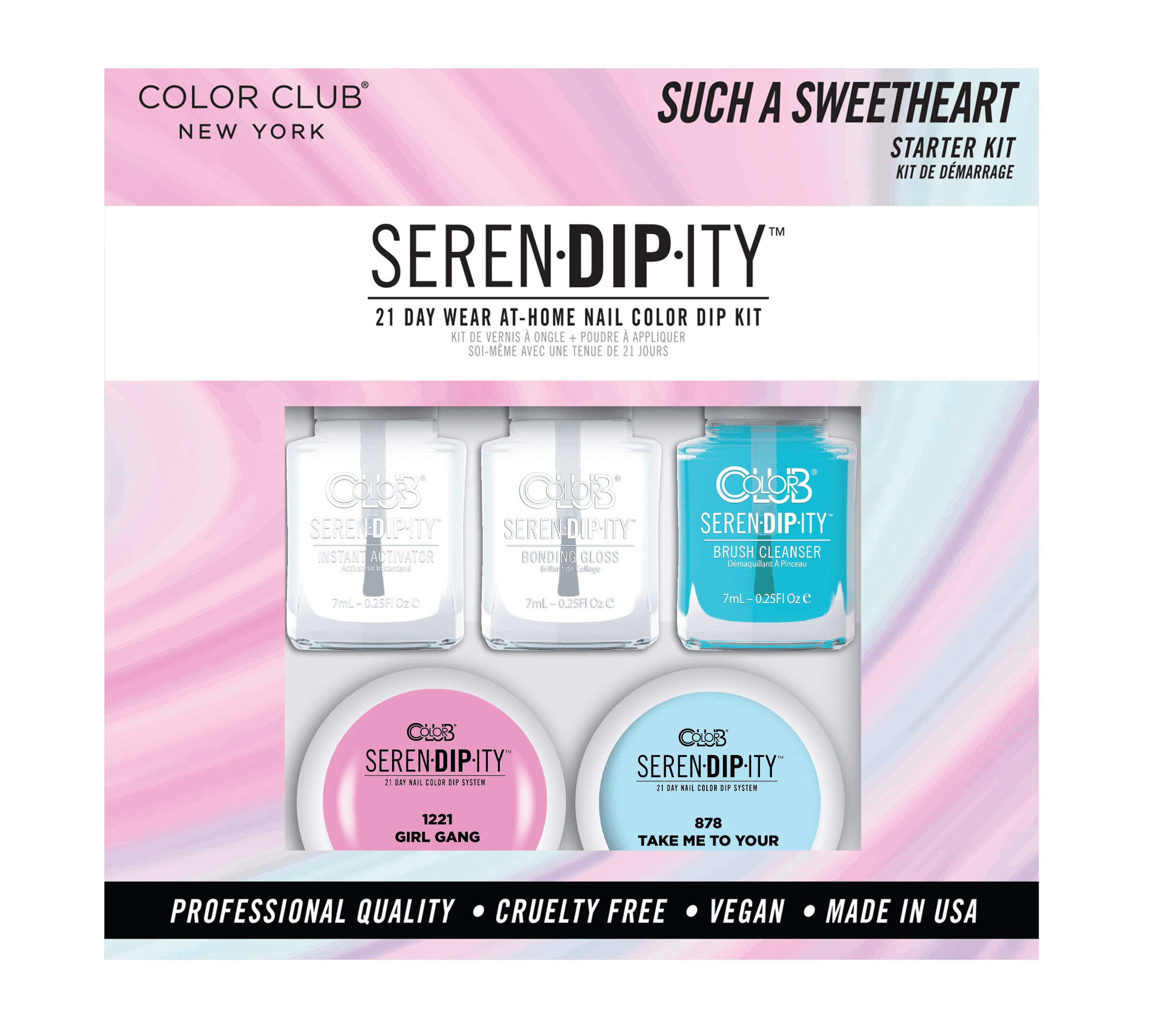 Color Club's 21Day at Home Dip System Starter Kit, Such a Sweetheart Serendipity Starter Kit