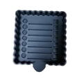 thumbnail image 4 of Porta notas adhesivas con organizador de plantillas Porta bloc de notas autoadhesivo para oficina Negro, 4 of 8