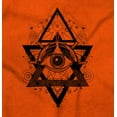 thumbnail image 2 of Triangle Eye Star Symbolic Spirit Unisex Plus Size Hoodie Brisco Brands 2X, 2 of 6