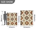 thumbnail image 6 of Yayeee Throw Blanket for Couch Soft Warm 50" x 60" Sofa Chair Bed Decoration, Geometric Designs, 6 of 7