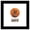 Black Framed Version, variant on Gallery Pops NBA Phoenix Suns - Drip Basketball Wall Art, Unframed Version, 12" x 12"