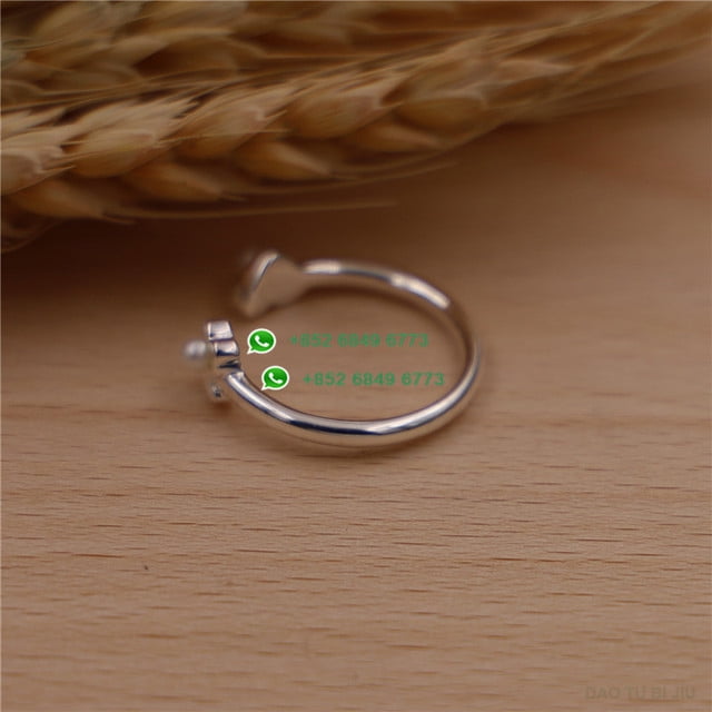 Anillos de Plataley 925 original Anillos Mujer Bijoux Fins Ours