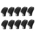 thumbnail image 4 of PTOOTP 10Pcs Trekking Pole Replacement Tips Rubber Protectors for Stability and Traction Improvement Black 2.2x0.7in, 4 of 8