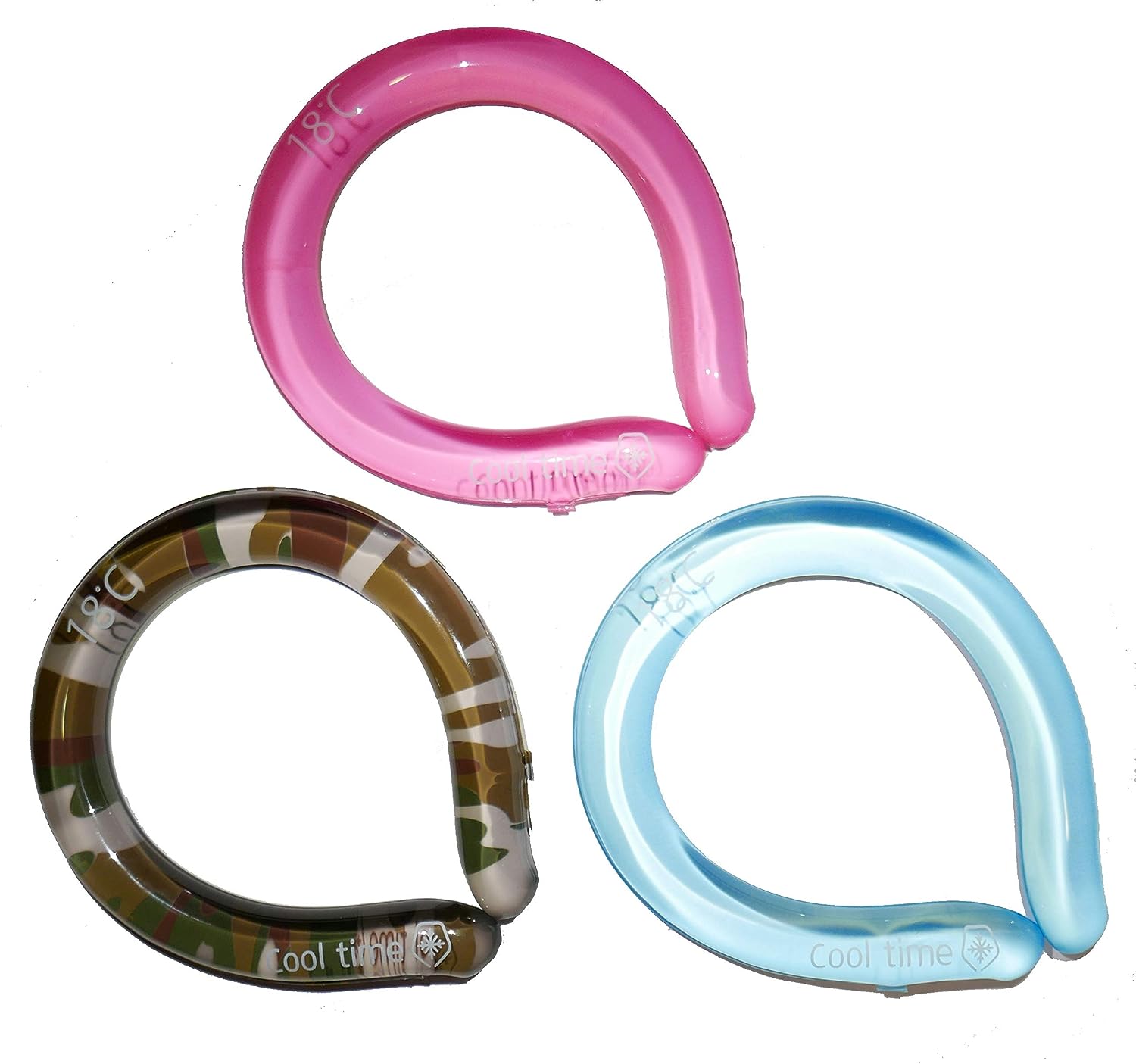 Neck Cooling Tube (3PCS) Wearable Cooling Neck Wraps for Summer Heat