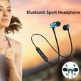 thumbnail image 1 of Cheers.US Magnetic In-Ear Stereo Wireless Earbuds Magnetic Earphones, Built-in Microphone Headset Earphone Wireless Bluetooth 4.2 Headphone Gift, 1 of 7