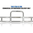thumbnail image 3 of Compatible with 579 2013-2020 Front Grille Deer Bumper Guard w/ Built in 16'' LED Bar Chrome (Kozak), 3 of 8