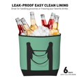 thumbnail image 6 of Large Capacity Insulated Tote Bag16.1×13.4×7.5in Thermal Insulation And Easy To Clean Strong Bearing Capacity Can Be Reused Sage Green, 6 of 8