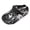 Black and White, variant on Boys and Girls Classic Graphic Garden Clogs Slip on Water Shoes(Toddler/Little Kids/Big Kids)