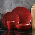 thumbnail image 3 of Stone Lain Sam 16-Piece Dinnerware Set Porcelain, Red, 3 of 6
