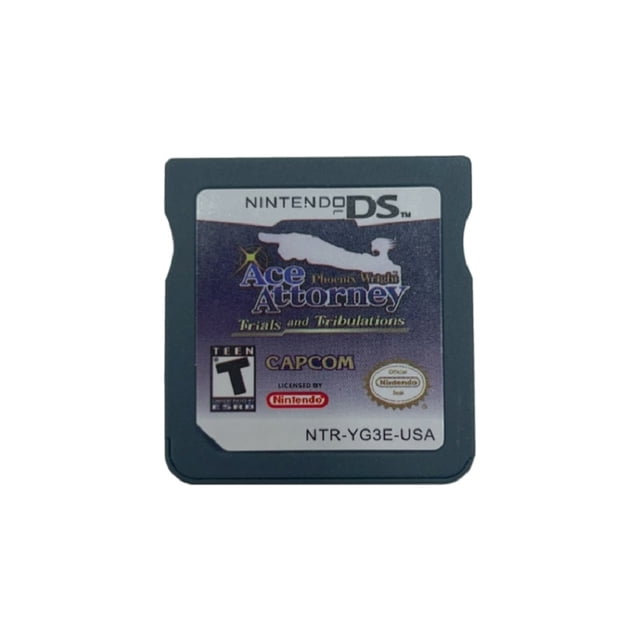 Pokemon/Dragon Quest/DQM2/Cstleuania Juego Cartas para 3DS/3DS NDSi/NDS (Justice Ace Attomey)