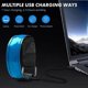 thumbnail image 3 of 2 Pack Running Light for Runners Rechargeable LED Armband Reflective Running Gear, LED Light Up Band for Joggers Bikers Walkers, 3 of 4