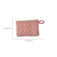 thumbnail image 3 of Travel Makeup Bag Woolen Knitted Bag Striped Color-blocked Cosmetic Bag Pattern Cosmetic Bag Portable Cosmetic Bag Ins-style Pencil Case, 3 of 8