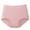 Hot Pink, variant on Rigardu Hot Sale!! Women's Maternity High Waist Underwear Pregnancy Soft Seamless Maternity Underwear Over Bump Pregnancy Early Middle and Late Belly Support Breathable Non Marking Trousers