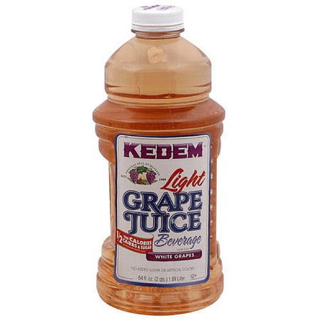 Kedem Juice, Lite Grape, 64 Fl Oz, 8 Count