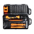 thumbnail image 3 of Juego de destornilladores de acero al carbono Ticfox herramientas multiusos de desmontaje y reparación electrónica color naranja, 3 of 12