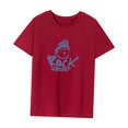 thumbnail image 3 of Camiseta de mujer Ropa deportiva de verano Camiseta con cuello redondo para uso diario Oficina Senderismo SG, 3 of 7
