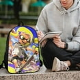 thumbnail image 6 of Splatoon Backpack, Large Capacity Shool Backpack, 17 Inch Laptop Backpack for Shool College Work Travel, 6 of 9