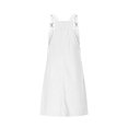 thumbnail image 4 of Robe Salopette Sans Manches pour Femmes Tablier Décontracté Été Coupe Ample Mini Robe avec Poches, 4 of 8