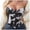 Black, variant on Sexy Corset Tops for Women Renaissance Floral Bustier Overbust Boned Strapless Lingerie Open Back Lace Up Shapewear (Black, L)