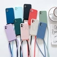 thumbnail image 2 of Soft Silicone Necklace Phone Case For Huawei P30 P40 Lite P50 P20 Pro Mate 20 30 P Smart  Lanyard Crossbody Cord Rope Cover LUHAN, 2 of 7