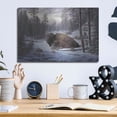 thumbnail image 6 of Luxe Metal Art 'The Guardian' by R. Hed, Metal Wall Art, 16"x12", 6 of 7