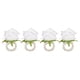 thumbnail image 3 of Servilletero con diseo de vid, anillo para servilletas de flores de almacenamiento limpio, compacto, reutilizable, 4 Uds., plástico realista, hermoso para boda ANGGREK Otros, 3 of 8