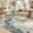Gray, variant on Ivalue 5x7 Area Rug Abstract Washable Rugs for Living Room Low Pile Neutral Area Rug for Bedroom (Gray)