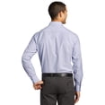 thumbnail image 2 of Port Authority SuperPro Oxford Stripe Shirt, Oxford Blue/White, XX-Large, 2 of 4