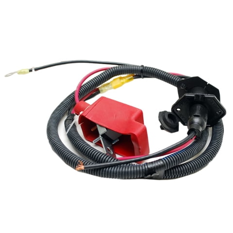 Crestliner Boat Trolling Motor Harness | W/ Plugs Breakers
