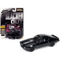 Johnny Lightning 1:64 Scale Blacked Out 1973 Pontiac Firebird