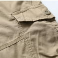 thumbnail image 5 of VIPOIN Mens Cargo Shorts Long Capri Below The Knee Shorts 3/4 Relaxed Fit Long Shorts with Pockets, 5 of 7