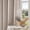 Beige-52"W x 72"L (Pack of 2), variant on Green 52"W x 84"L (Pack of 2) Chenille Flower Jacquard Blackout Window Drapes