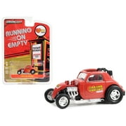 Topo Fuel Altered Dragster Red "Hooker Headers" "Running on Empty" Series 16 1/64 Diecast Model Car by Greenlight