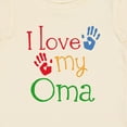 thumbnail image 4 of Inktastic I Love My Oma Grandchild Boys or Girls Baby T-Shirt, 4 of 5