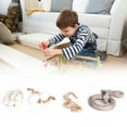 thumbnail image 4 of Fyydes Growth Cycle,Growth Life Cycle Toy Plastic Animal Growth Cycle Model Educational Snake Model,Plastic Animal Life Cycles, 4 of 8