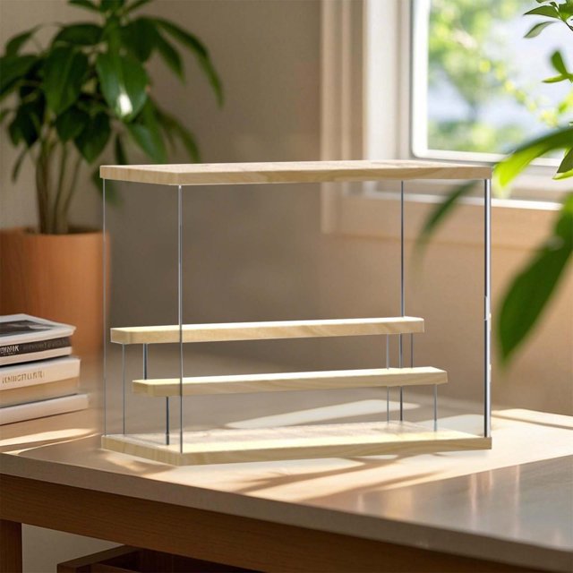 BKER "Showcase Your ! Transparent Acrylic Display Stand Storage – The Ultimate Organizer For Action Figures & Collectibles!"