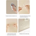 thumbnail image 6 of Soap Holder Soap Tray Soap Saver Bar Dish Self Draining Soap Dishes for Soap Sponge Dryer Bathroom Toilet Shower Kitchen Restaurant Counter Drill- Free and Crystal Clear(2pcs), 6 of 8