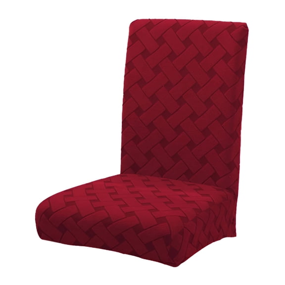 AUQ 2026 New Checkered Dining Chair Slipcover Parsons Chair Furniture Protector Stretch Chair Covers for Dining Room, Restaurant, Kitchen, Party for Home, Banquet, Event, Cafe, Reception, Wedding.