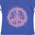 thumbnail image 4 of Inktastic Purple Peace Girls Toddler T-Shirt, 4 of 5