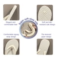 thumbnail image 4 of CHICVOMEY Women's Sandals Lightweight Flip Flops for Beach Pool Everyday Summer Wear, 4 of 6