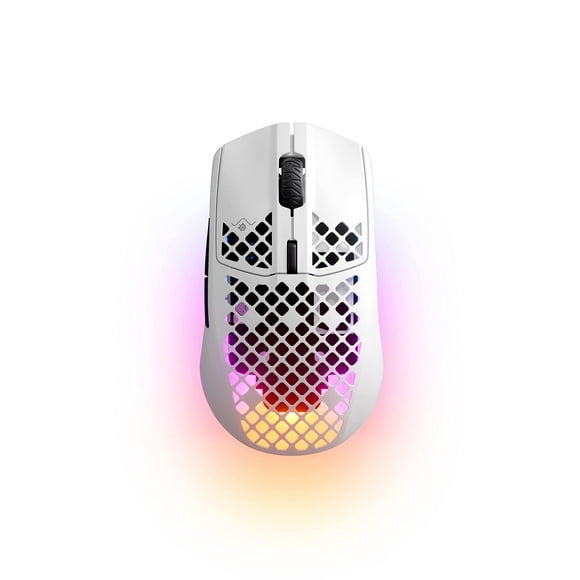 SteelSeries Aerox 3 Wireless - Super Light Gaming Mouse, 18,000 CPI TrueMove Air Optical Sensor, Bluetooth Cordless/Wireless PC Gaming Mice for Computer and Laptop, Wate