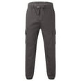 thumbnail image 2 of Vedolay Casual Trousers Men's Casual Work Pants Cotton Relaxed Fit Pants with Multi Pockets,Gray L, 2 of 5