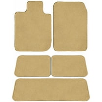 GGBAILEY BMW X5 Beige Classic Carpet Car Mats / Floor Mats, Custom Fit for 2014, 2015, 2016, 2017, 2018, 2019, 2020, 2021 - Driver, Passenger, 2nd & 3rd Row (5 Piece)