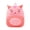 Pink2, variant on Adorable Embroidered Animal Backpack for Lightweight Bookbag Travel Daypack Casual Weekender Hiking Travel Backpack