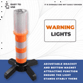 thumbnail image 4 of 2Pcs LED Emergency Road Flash Flare Roadside Beacon Safety Strobe Warning, 4 of 10